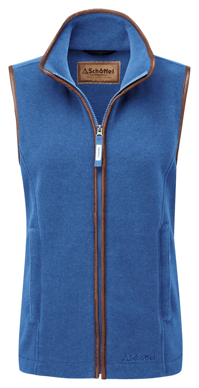 Schoffel Lyndon Fleece Gilet Cobalt Blue